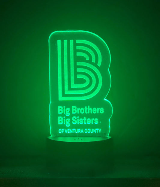 Custom LED Acrylic Sign • Personalized Night Light • Engraved • Wedding Table Number • Birthday Gift • Zodiac Sign Lamp