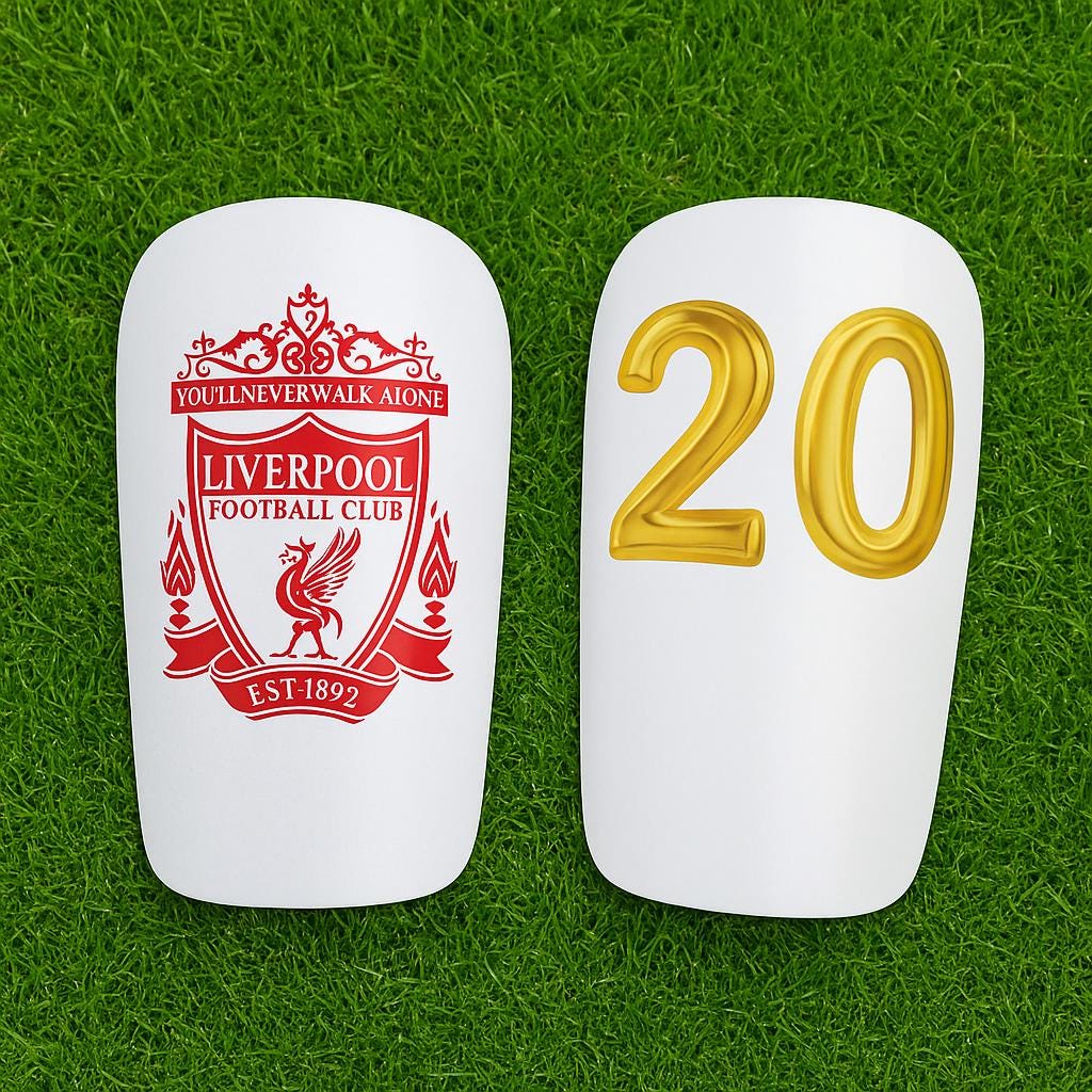 Custom Personalized Soccer Shin Guards – Add Your Own Photos, Team Logo, or Number – Perfect Gift for Players & Fans
